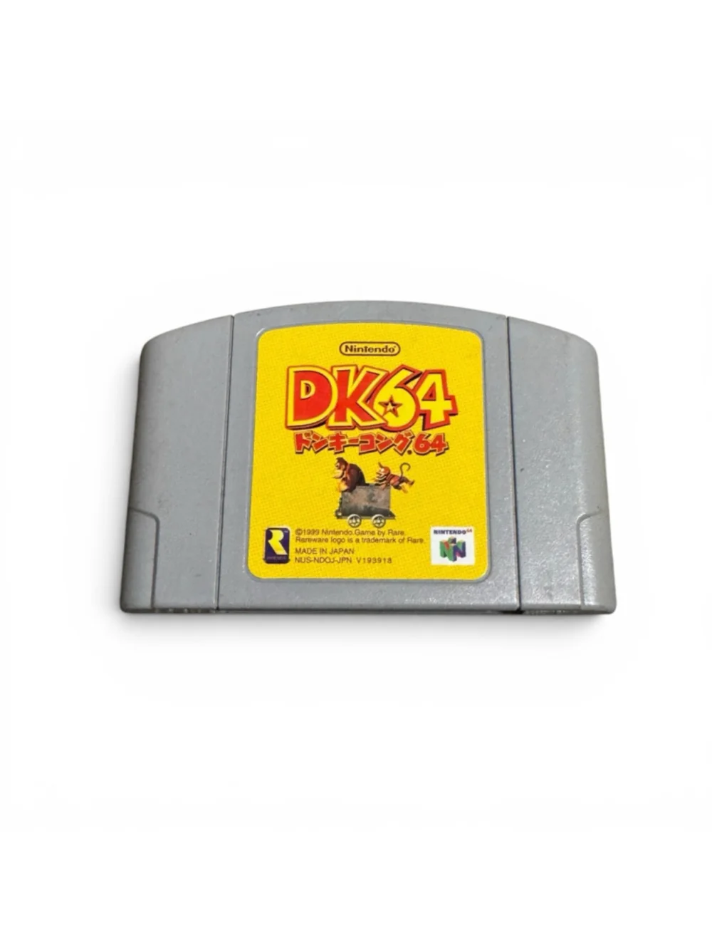 1997 Nintendo 64 Donkey Kong 64 Japan Release N64 Dk64 Video Game Cartridge